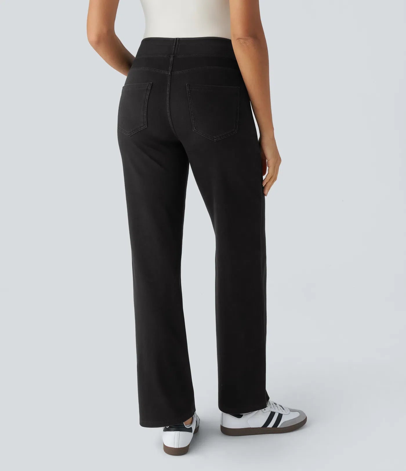 Mila | Elastische & Comfortabele Broek Met Hoge Taille