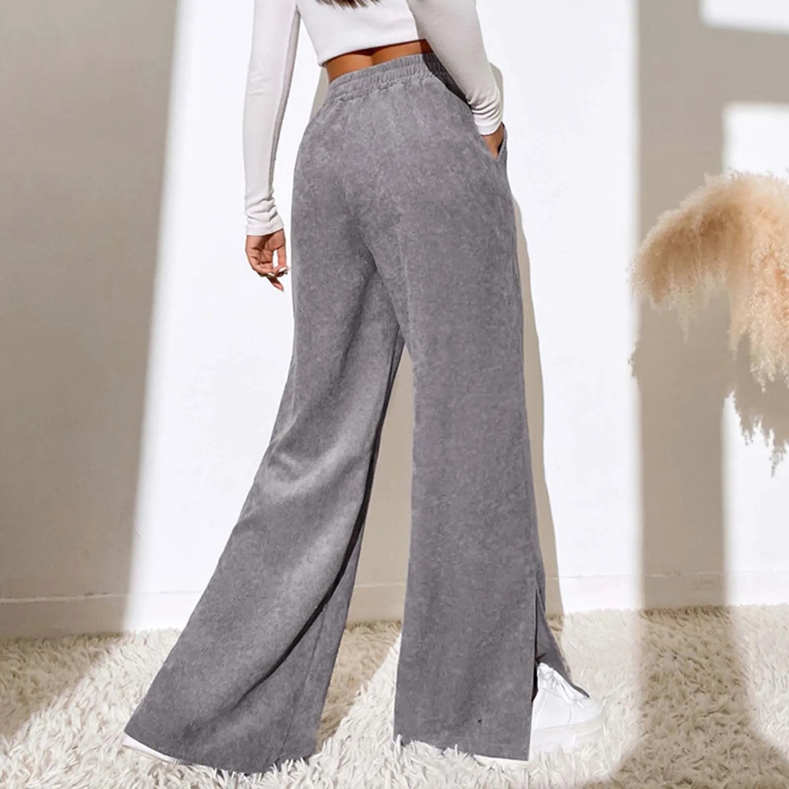 ElsaShape Corduroy wijde broek