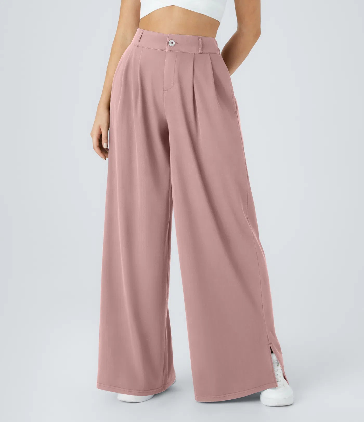 Sara | Stretchy broek met hoge taille