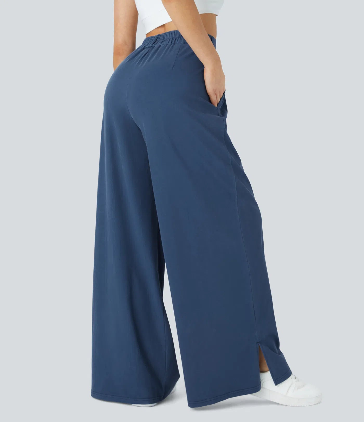 Sara | Stretchy broek met hoge taille