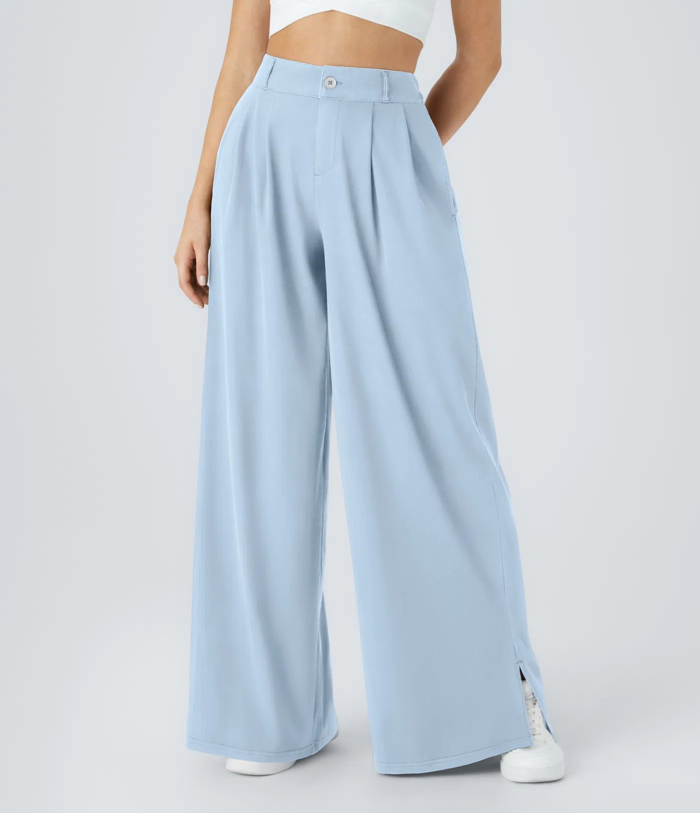 Sara | Stretchy broek met hoge taille