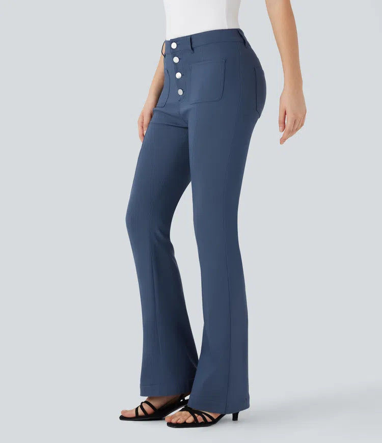 Belle | Stijlvolle Flare Broek
