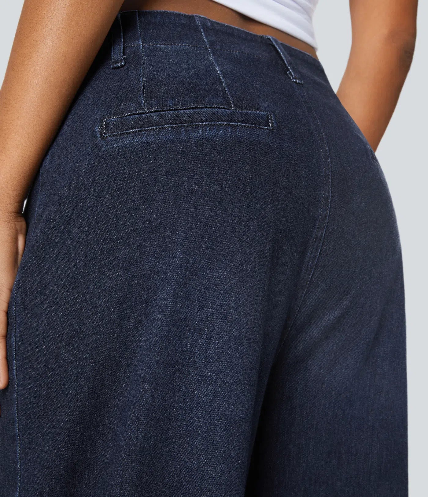 Noor | Stretchy broek met hoge taille