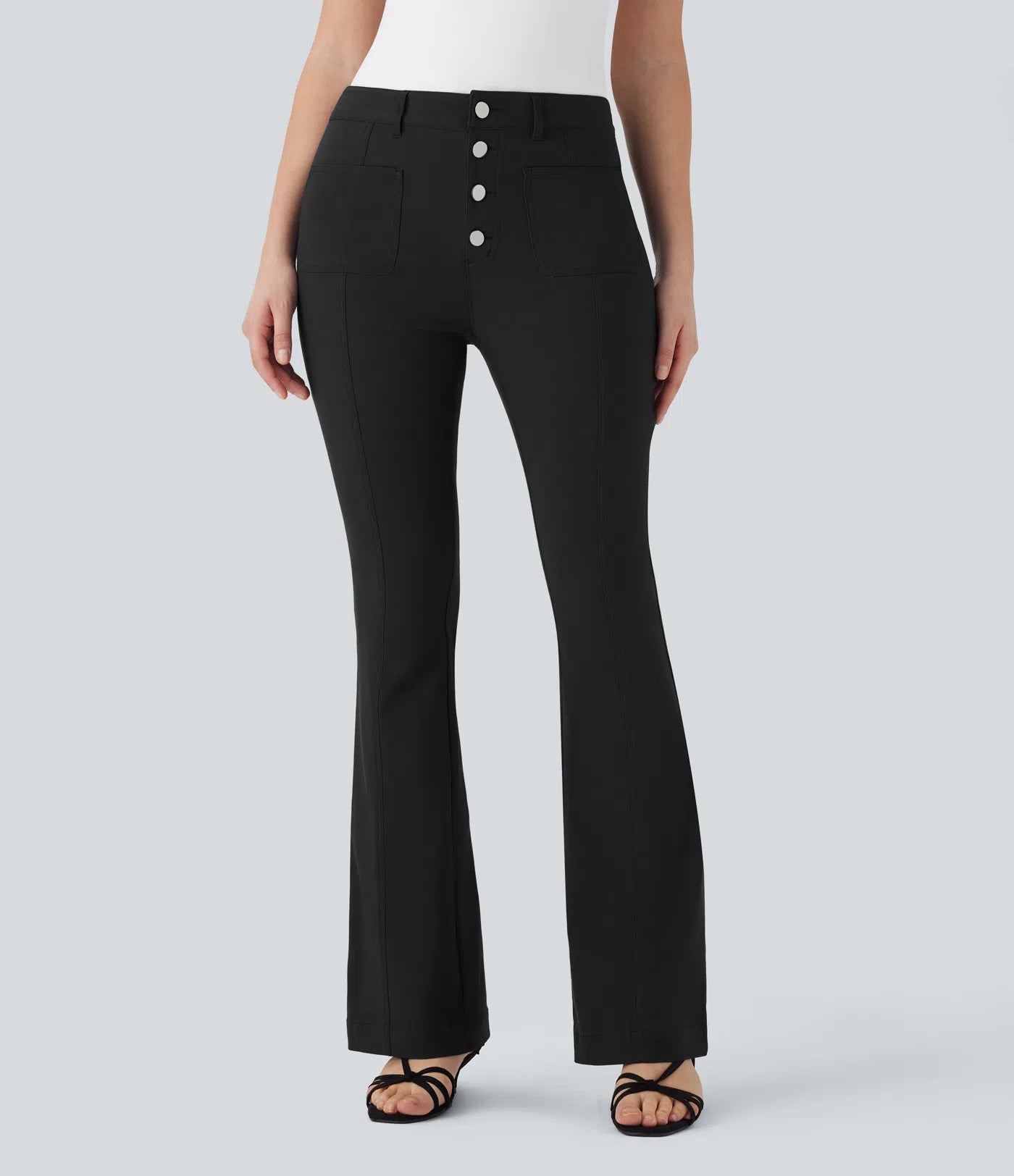 Belle | Stijlvolle Flare Broek