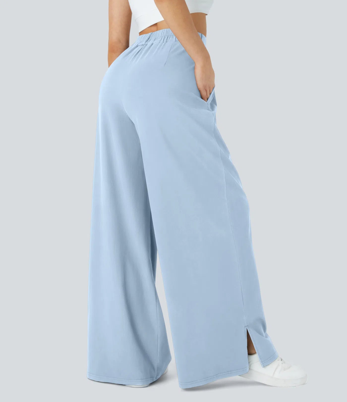 Sara | Stretchy broek met hoge taille
