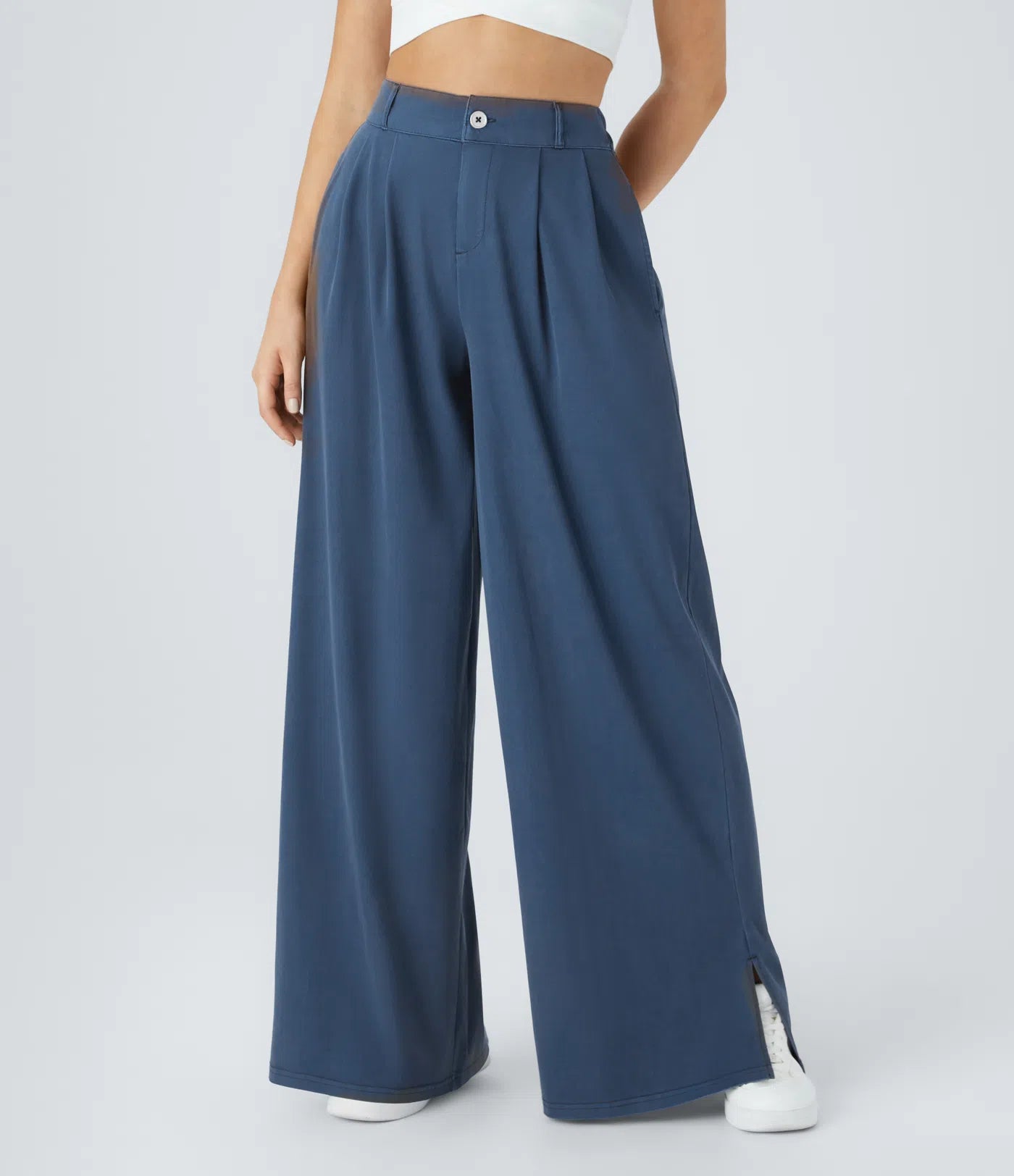 Sara | Stretchy broek met hoge taille