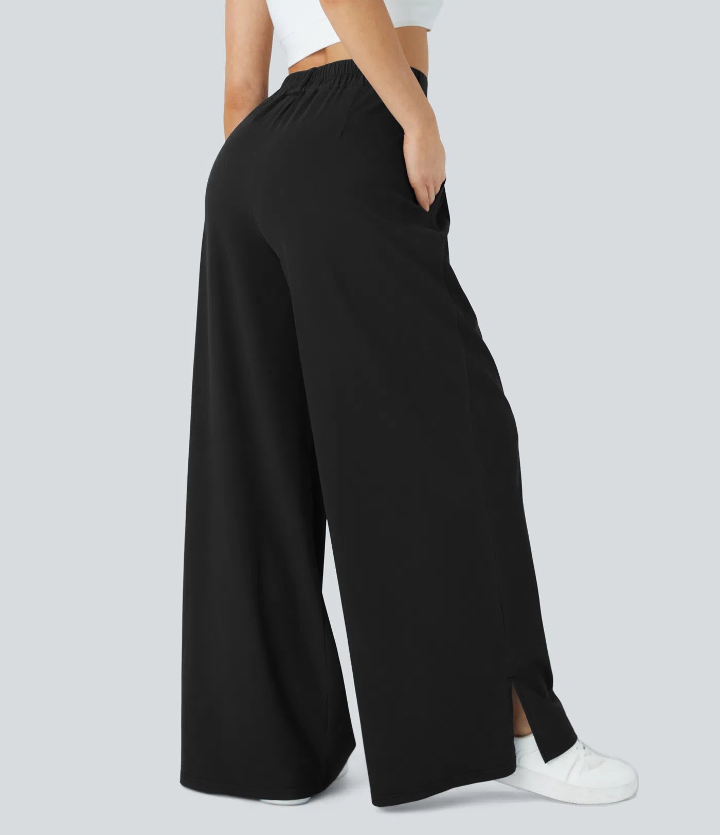 Sara | Stretchy broek met hoge taille