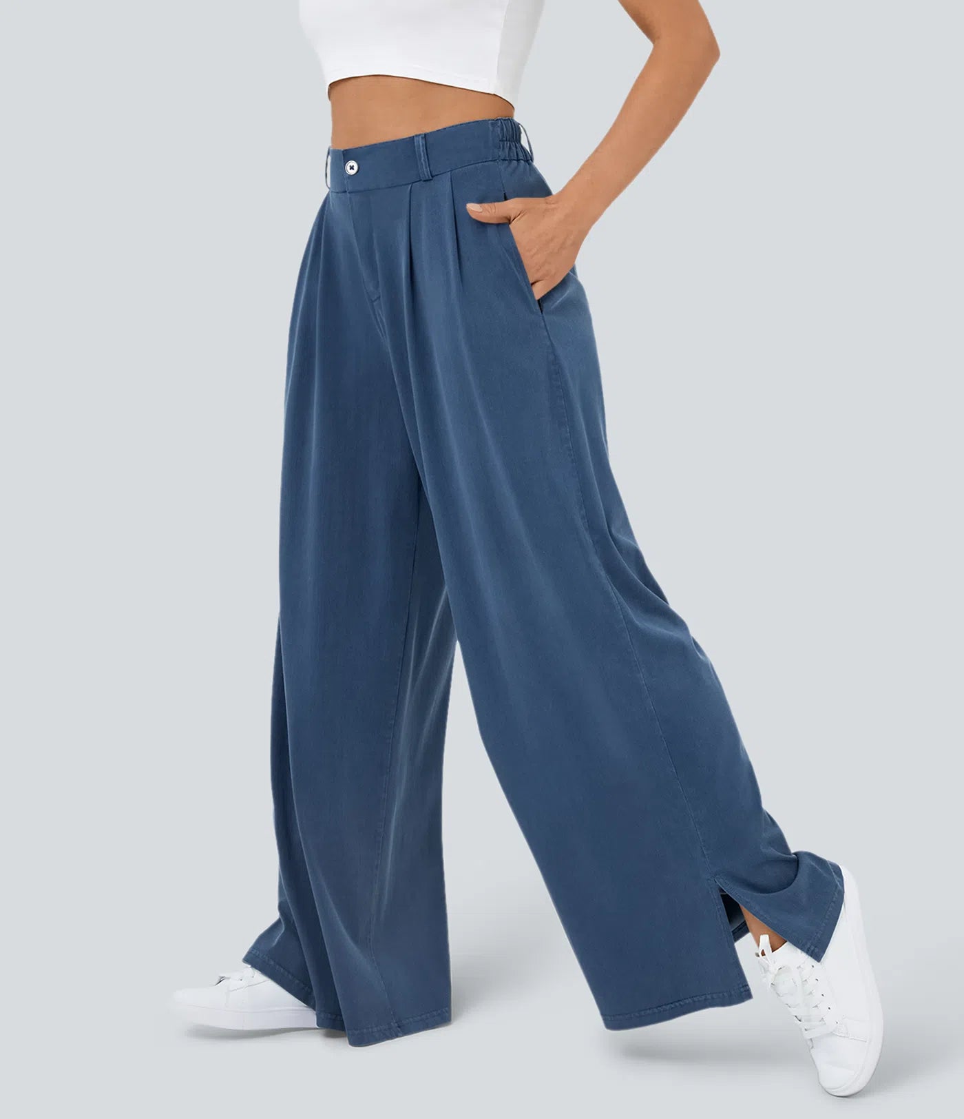Broeken met hoge taille